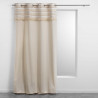 RIDEAU ATLAS NATUREL 140X240 CM COTON UN