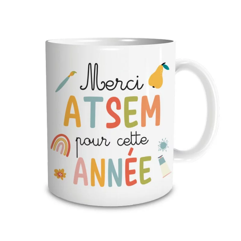 MUG "MERCI ATSEM" MUG "MERCI ATSEM"