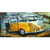 CADRE METAL COMBI JAUNE&nbsp;80x120CM FENETRE