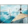 CADRE TOILE PROUE DE BATEAU&nbsp;80x120cm