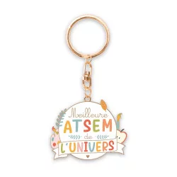 PORTE CLE "MEILLEURE ATSEM"