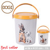 SEAU À CROQUETTE CHIEN AVEC COUVERCLE HERMÉTIQUE 11L