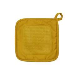 MANIQUE CUISTOT JAUNE 19x19cm POLYCOTON