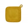 MANIQUE CUISTOT JAUNE 19x19cm POLYCOTON