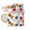PARURE ROLLIPOP 2 PERS. 240x220CM IMPRIME 57 FILS ALLOVER
