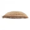 COUSSIN TOURNICOTTI JUTE DÉHOUSSABLE FRANGES 45x45cm