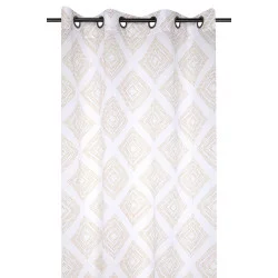 VOILE ADAMA MOUTARDE 140X260