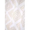 VOILE ADAMA MOUTARDE 140X260