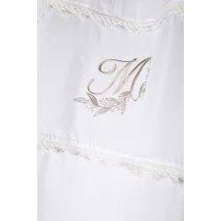 VOILE CONSTANCE BLANC 140X260cm
