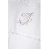 VOILE CONSTANCE BLANC 140X260cm