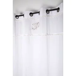 VOILE CONSTANCE BLANC 140X260cm