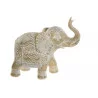ÉLÉPHANT EN RÉSINE NATURELLE 20x9,5x17,5cm