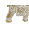 ÉLÉPHANT 20X9,5X17,5CM NATUREL EN RÉSIN ÉLÉPHANT 20X9,5X17,5CM NATUREL EN RÉSIN