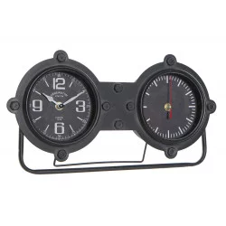HORLOGE A POSER COMPTEUR 38X7X20CM NOIR