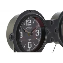 HORLOGE A POSER COMPTEUR 38X7X20CM NOIR