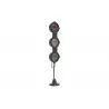 HORLOGE FEU TRICOLORE 18X15X88CM NOIR