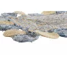 TAPIS DE COULOIR DENIM RECYCLÉ ET JUTE 240x60x1cm