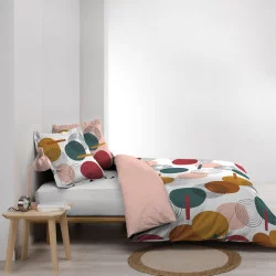 PARURE ROLLIPOP 2 PERS 240x220cm IMPRIMÉ 57 FILS ALLOVER