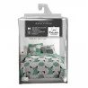 PARURE CHIC POP 2 PERSONNES PERCALE 260x240cm