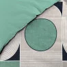 PARURE CHIC POP 2 PERSONNES PERCALE 260x240cm