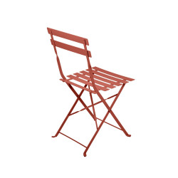CHAISE PLIANTE TERRACOTTA 41x46x80 ACIER