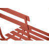 CHAISE PLIANTE TERRACOTTA 41x46x80 ACIER