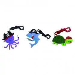 Kit porte-clés pirate : porte-clefs x3