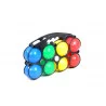 8 BOULES DE PETANQUE + 2 COCHONNETS D.7C