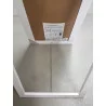 MIROIR PSYCHÉ BLANC PATINÉ AVEC MOULURES