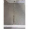 MIROIR PSYCHÉ BLANC PATINÉ AVEC MOULURES