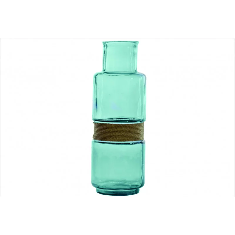 VASE CORDE AZUR 15x45cm VASE CORDE AZUR 15x45cm