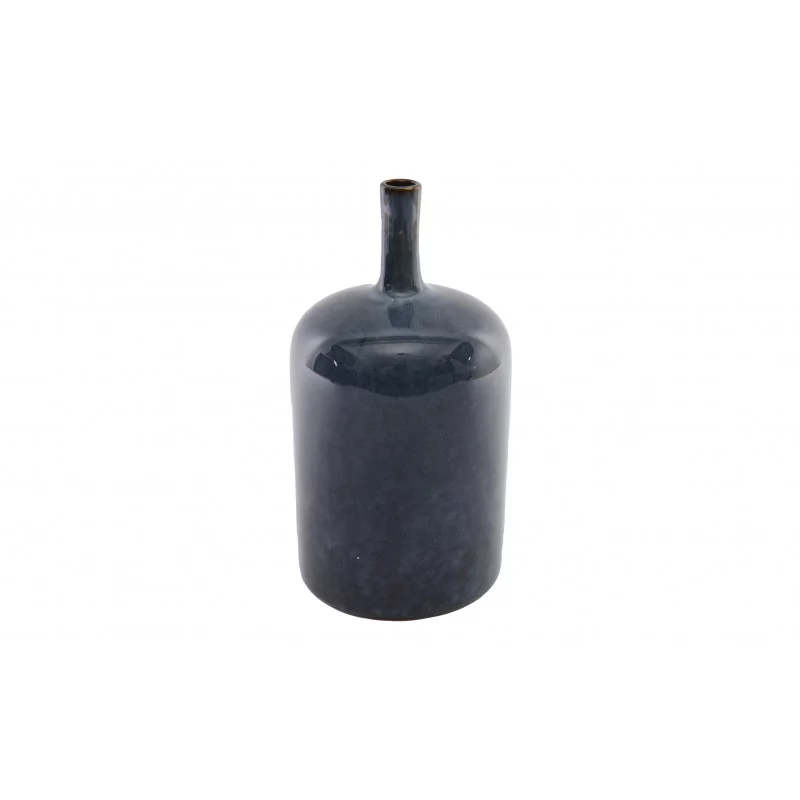 VASE BLEU 12X24CM