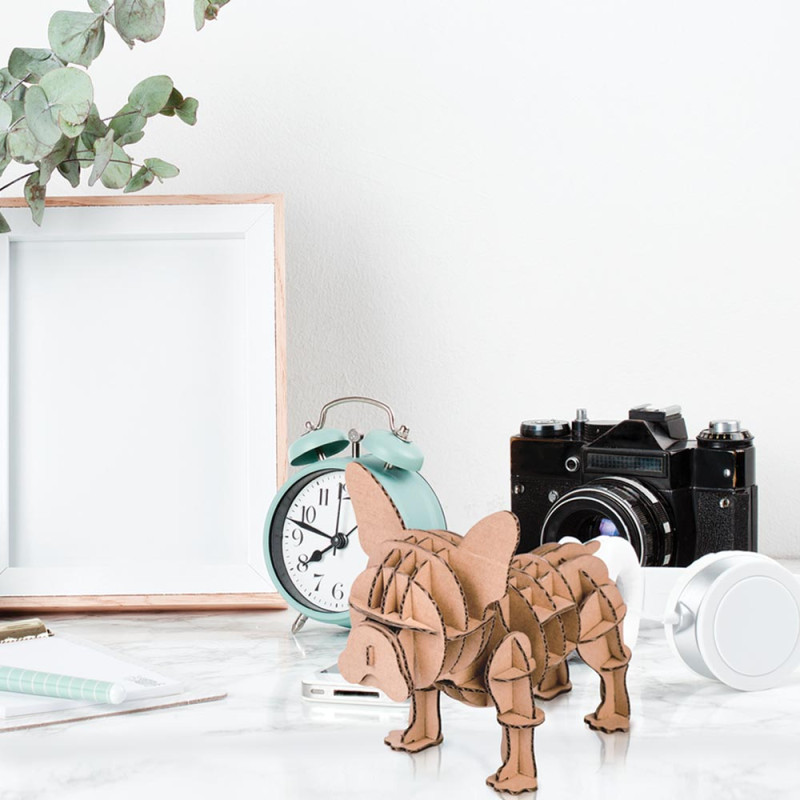 TROPHEE DECO CARTON 3D PM CHIEN TROPHEE DECO CARTON 3D PM CHIEN