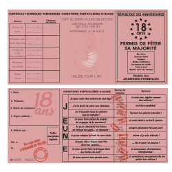 PERMIS DE LA MAJORITE