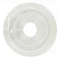ELASTIQUE GAINE BLANC 1 MM X 5 M