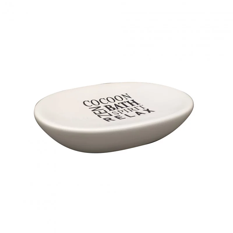 PORTE-SAVON TIKAL 12.3x8.4x3 CM CERAMIQ