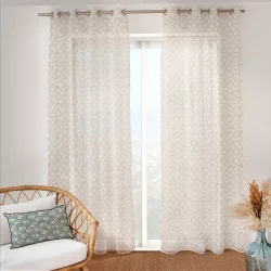 VOILAGE GYPSY IMPRIME NATUREL 140X240CM