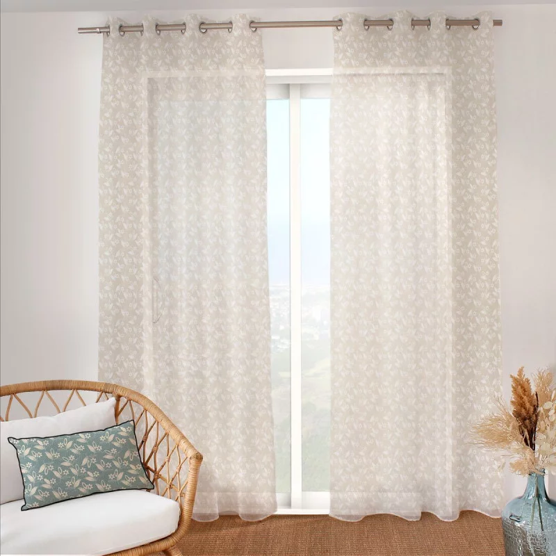 VOILAGE GYPSY IMPRIME NATUREL 140X240CM