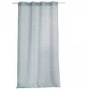 VOILAGE COTTAGE IMPRIME LAGON 140X240CM
