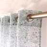 VOILAGE COTTAGE IMPRIME LAGON 140X240CM