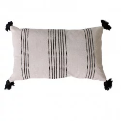 COUSSIN ÉCRU LINEA 30X50cm