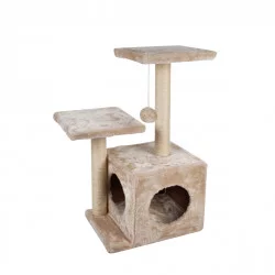 ARBRE A CHAT AVEC NICHE + 2 PLATES-FORME