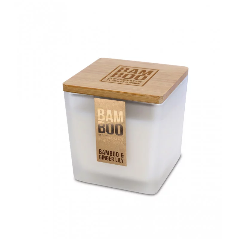 GRANDE JARRE 210G BAMBOU GINGEMBRE & LYS