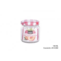 BOCAL CONFITURE EN VERRE 106ml