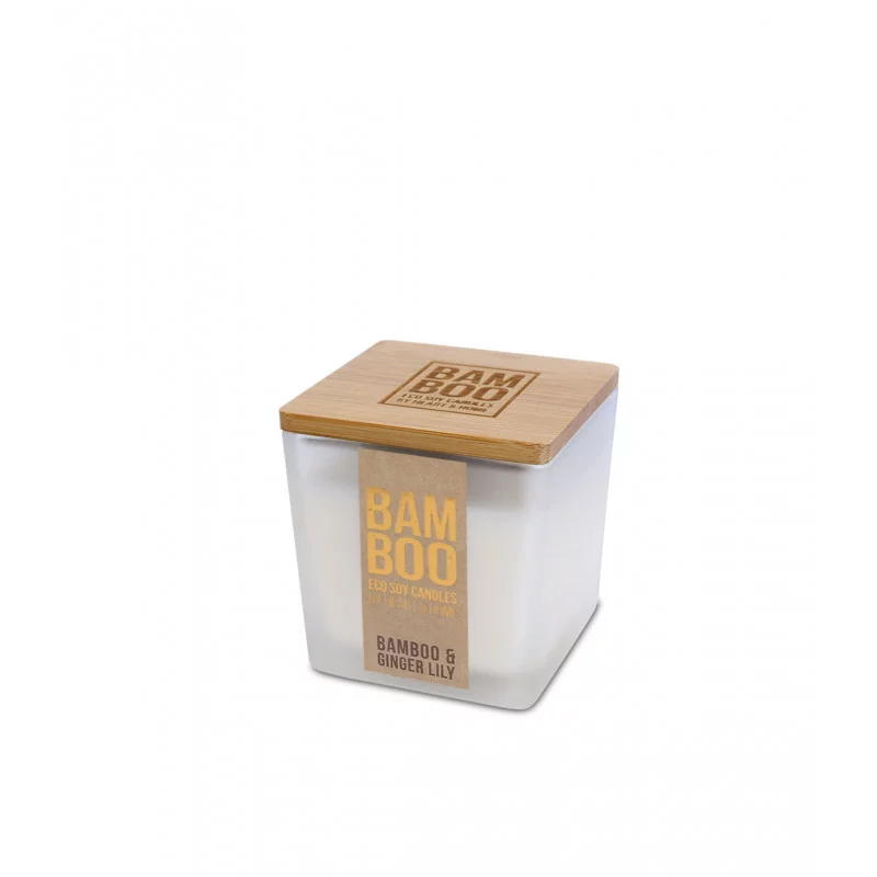PETITE JARRE 90G BAMBOU GINGEMBRE & LYS