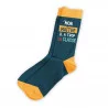 CHAUSSETTES "MON MAITRE...CLASSE