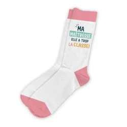 CHAUSSETTES "MA MAITRESSE...CLAS