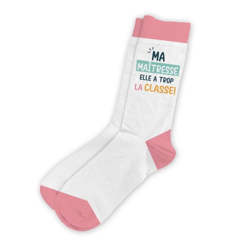 CHAUSSETTES "MA MAITRESSE...CLAS