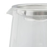 THÉIÈRE EN VERRE FILTRE À THÉ 1.1L 18x13x17cm