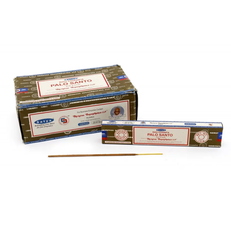 ENCENS X12 BATONNETS SATYA PALO SANTO